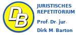 Juristisches Repetitorium Prof. Dr. jur. Dirk M. Barton - Logo